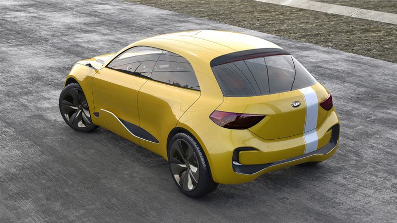Illustration for article titled The Kia CUB Concept Is A Funky Hatch With Suicide Doors